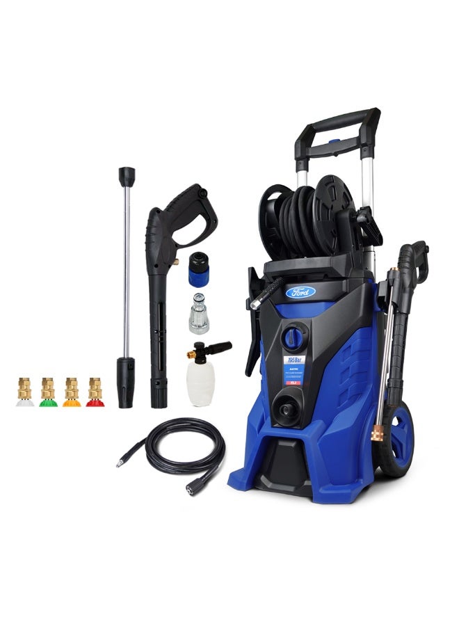فورد غسالة ضغط كهربائية احترافية بقوة 2500 واط وضغط 195 بار - Image 1