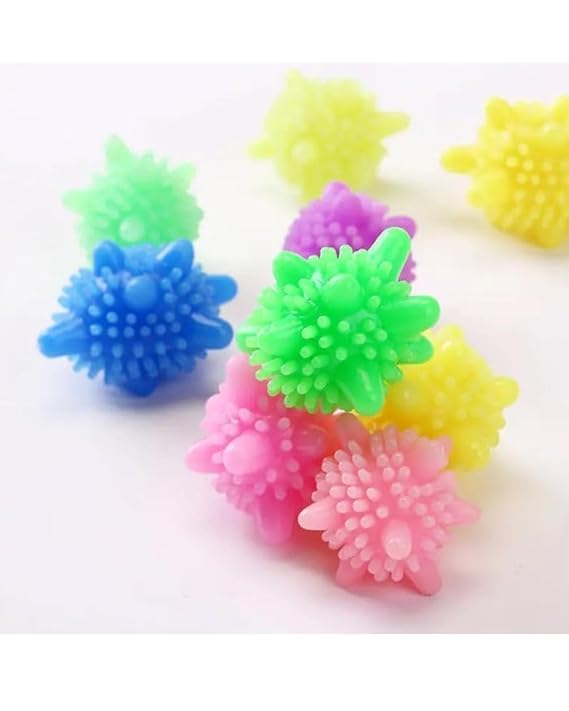 VALAJI ENTERPRISE Laundry Scrubbing Balls Reusable EcoFriendly Strong and DursbleSolid Colorful Laundry Washing Balls Enhance Your Machine Cleaning Power Pack of 10 - Image 5
