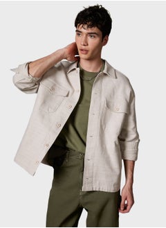 DeFacto Man Relax Fit Long Sleeve Shirt  - Image 2