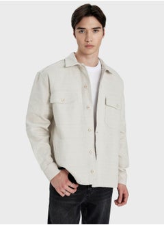 DeFacto Man Relax Fit Long Sleeve Shirt  - Image 1