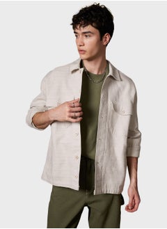DeFacto Man Relax Fit Long Sleeve Shirt  - Image 3