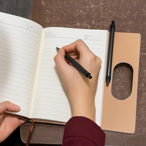 Schmick A5 Journal Notebook Diary for Men Women | Office Journal Diary Notebook with Handle (200 Ruled Pages, 6 x 8.5 Inches, 80 GSM) (Handle Diary) - Image 5