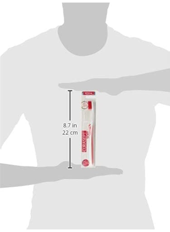 Curasept Medical Red Tooth Brush - 2 packs - Image 3