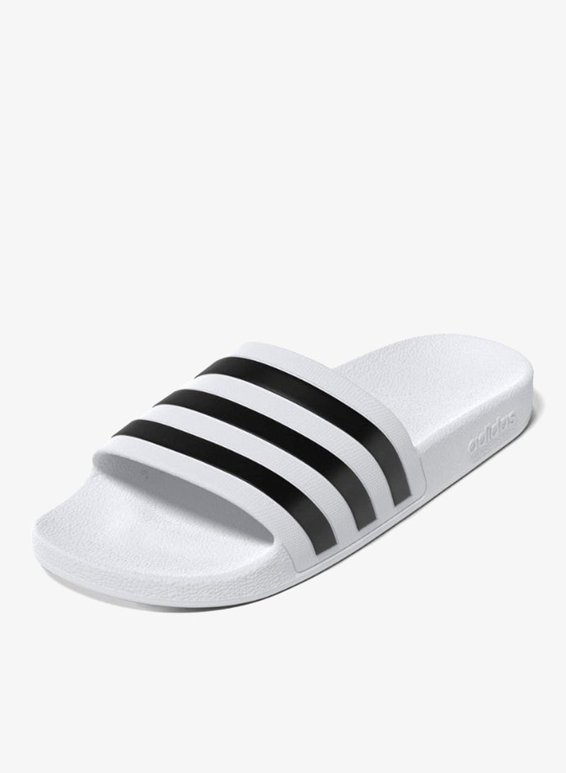 اديداس أديليت أكوا سلايدز رياضية بيضاء للجنسين مقاس 4 - Image 4
