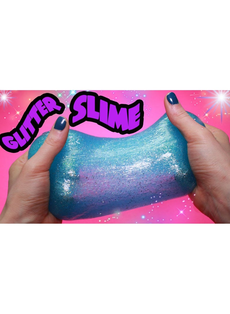 TOON TOYZ Soft Glittery Slime With 1 Random Animal Figure High Quality Non Toxic Toys For Kids - Assorted Color Slime - Image 4