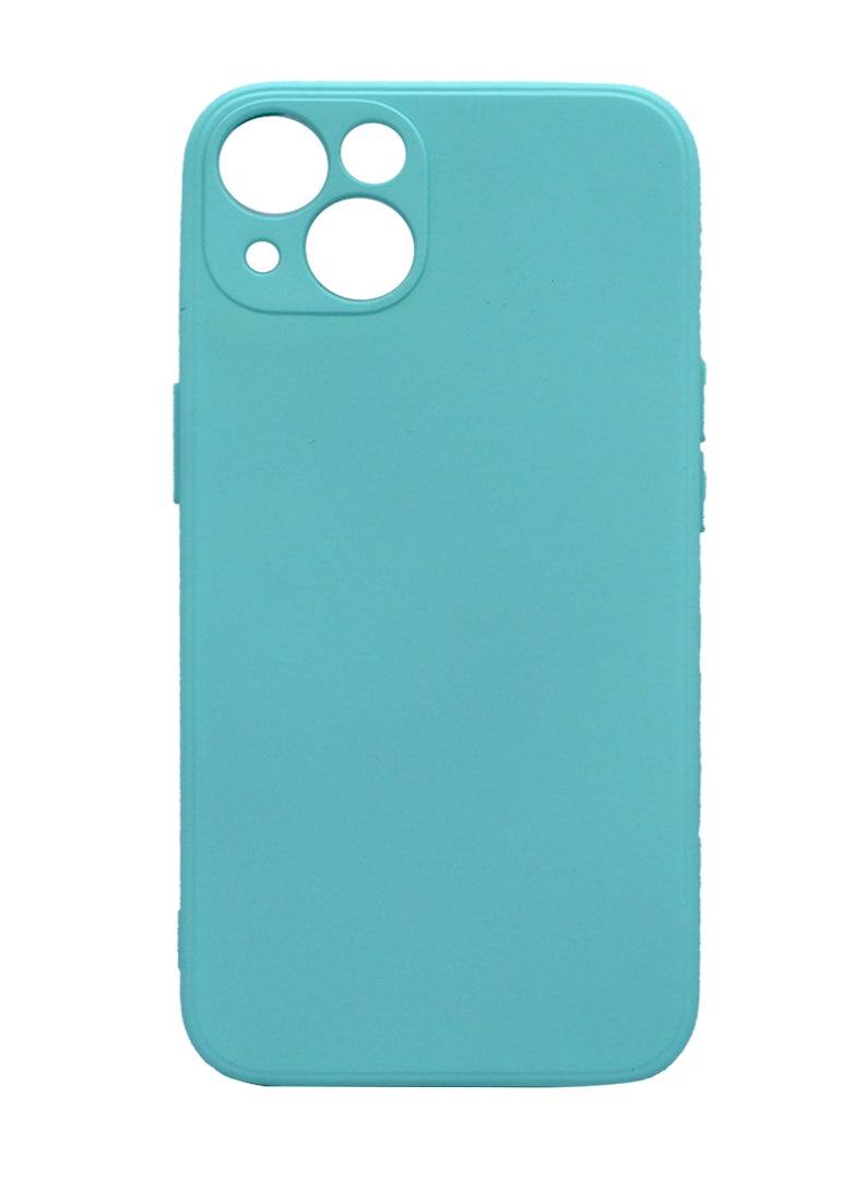 Theodor Protective Ultra Slim Fit Case Liquid Silicone Gel Cover with Full Body Protection Anti-Scratch Shockproof Case For iPhone 14 LIQUID SILICON SEA BLUE - Image 1