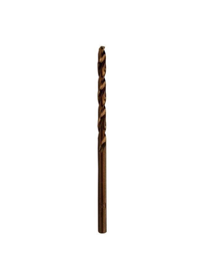 Drill Hulk 1/8-Inch Cobalt Steel M35 Jobber Length Twist Bits for Hard Metal, Stainless Steel, Pack of 12 - Image 2