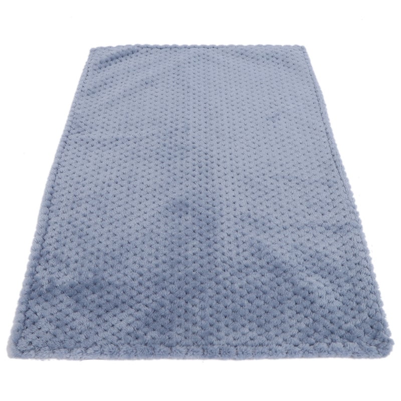Pet Blanket 60x50 Inch Exquisite Seam Abrasion Bite Resistant - Pineapple Lattice Washable Throw Blanket for Pets Machine Washable Durable - Image 5