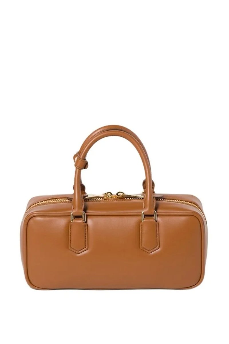 Miu Miu MIU Arcadie Leather Crossbody Hobo Handbag Women Camera With Top Handle  - Image 3