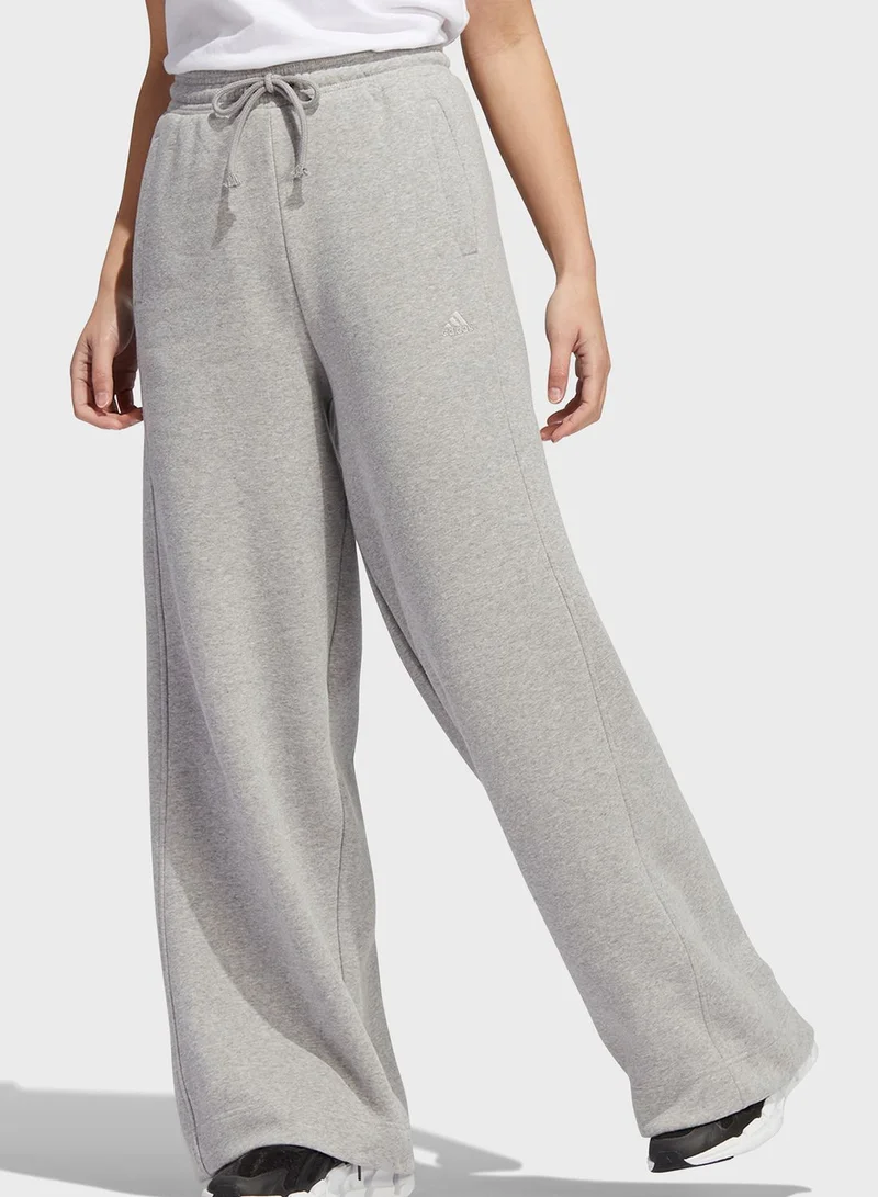 Adidas All Szn Fleece Wide Joggers