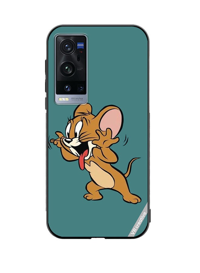 VR CREATIVE Protective Case Cover For Vivo X60 Pro Plus Jerry Design Multicolour - Image 1