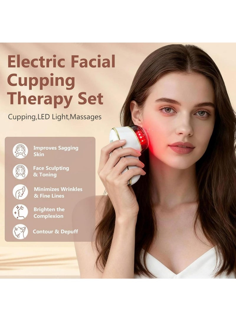 YOUGE Double Chin Reducer Vibration Massager, 3 in 1 Portable Firming Wrinkle Removal Device for Neck Face ,Effective Face Appearance Wrinkles Removal,Lymphatic Drainage Massager for Face, 7 Color Firming, Smoothing Facial Tools - Image 2