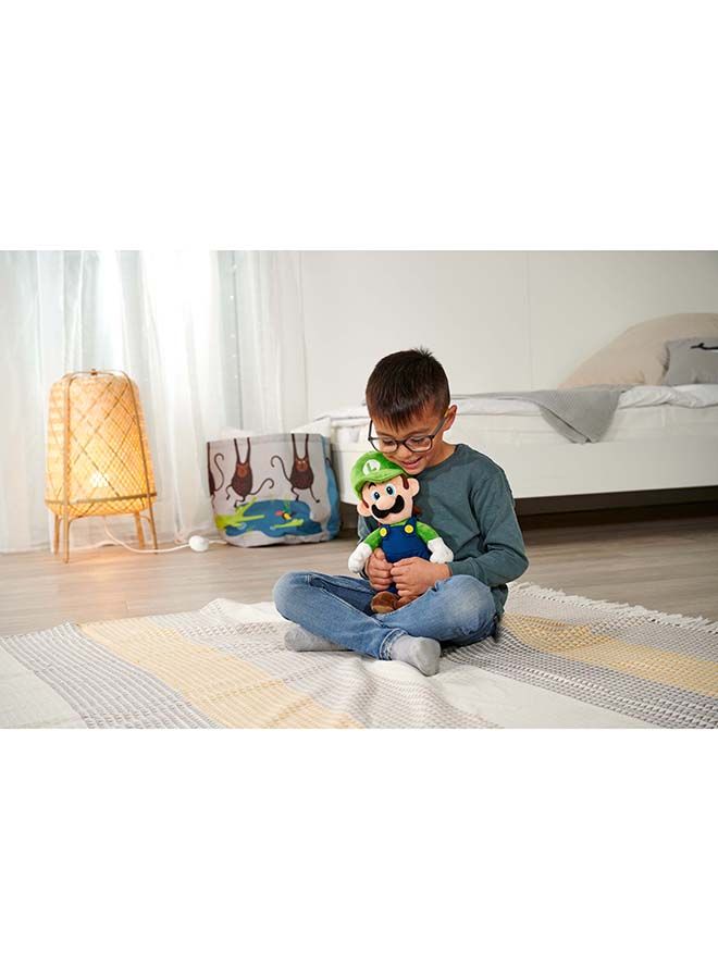 Simba Suma Luigi Plush, 30cm - Adorable Soft Toy for Kids - Image 4