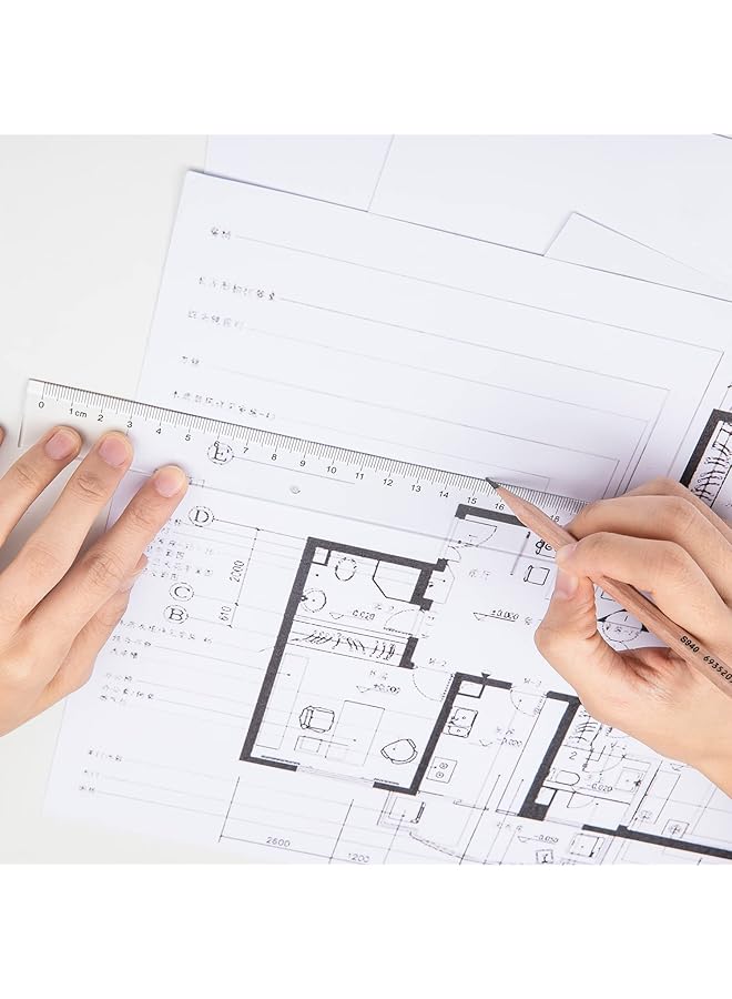 Deli 8 Inch Ruler - Image 4