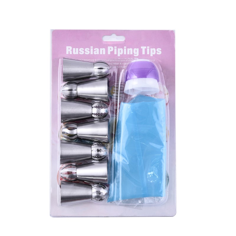 22-Piece Set Of Russian Ornament Mouth Spherical Torch Mounting Mouth Packing Bag Adapter Baking Tool Straight Batch - Image 1