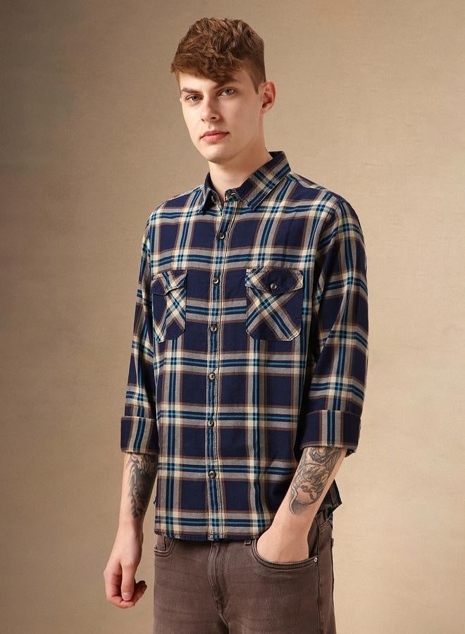 دينيس لينغو قميص قطن مريح متعدد الألوان - كاجوال ومريح - Image 2