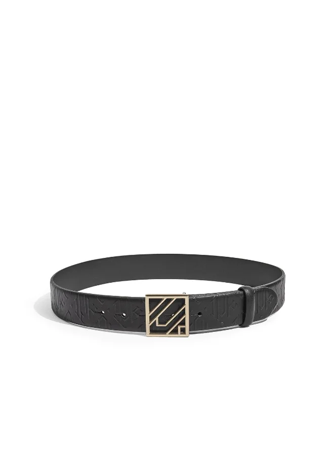 ايبيكيول Monogram Buckle Leather Belt