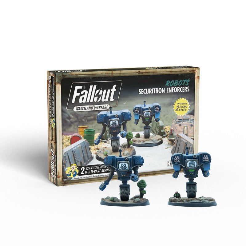 Modiphius Fallout Wasteland Warfare Robots Securitron EnforcersVarious - Image 3