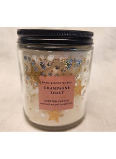 White Barn White Barn Bath & Body Works Single Wick Scented Candle Champagne Toast (Champagne Toast) Packaging Varies  - Image 4