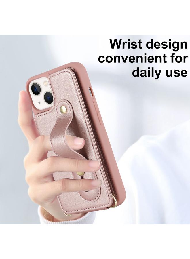 S-TOP Case For iPhone 11 Wristband Vertical Flip Wallet Back Cover Phone Case - Image 4
