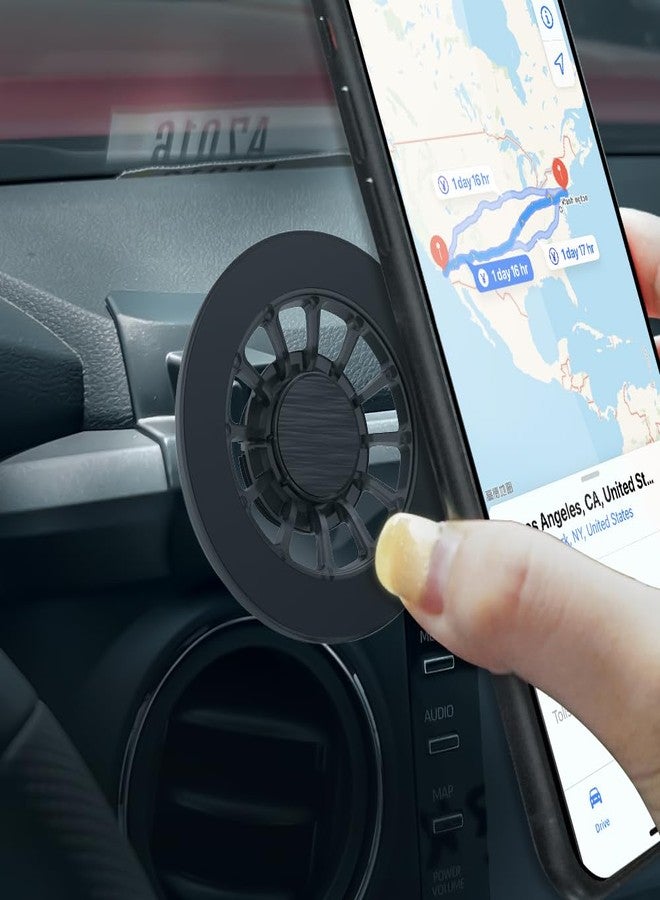 BEERTE Fits MagSafe Car Mount Fit for Toyota Tacoma 2016-2023 Hands Free Magnetic Phone Holder for Car Vent 360° Rotation Phone Mount Fit for iPhone 15 14 13 12 Series MagSafe Case All Phones - Image 1