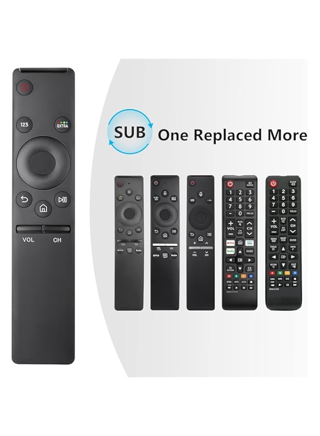 HuHa Tv Replacement Remote Compatible with Universal Remote for Samsung-TV-Remote Compatible with All Samsung Frame Serif Curved UHD Neo QLED OLED 4K 8K Smart TVs PACK OF 2 - Image 3