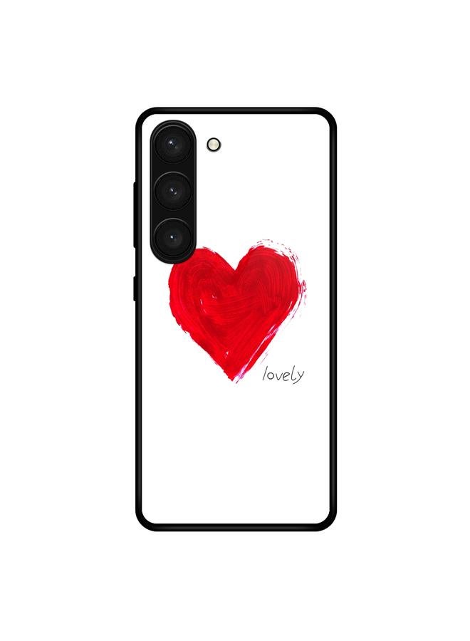 S-TOP Case For Samsung Galaxy S23 5G Colorful Painted Glass Phone Case - Image 1