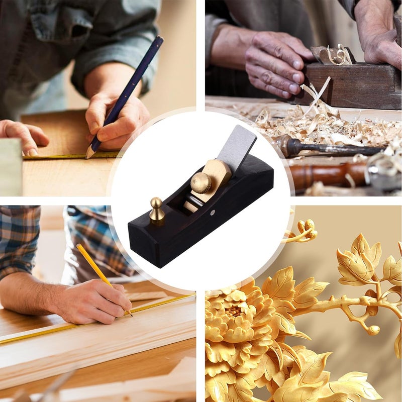 Wood Craft Planer Handheld Carpenter Planer Manual Woodworking Hand Plane Portable Smoothing Tool for DIY Woodworking and Home Use - Image 4