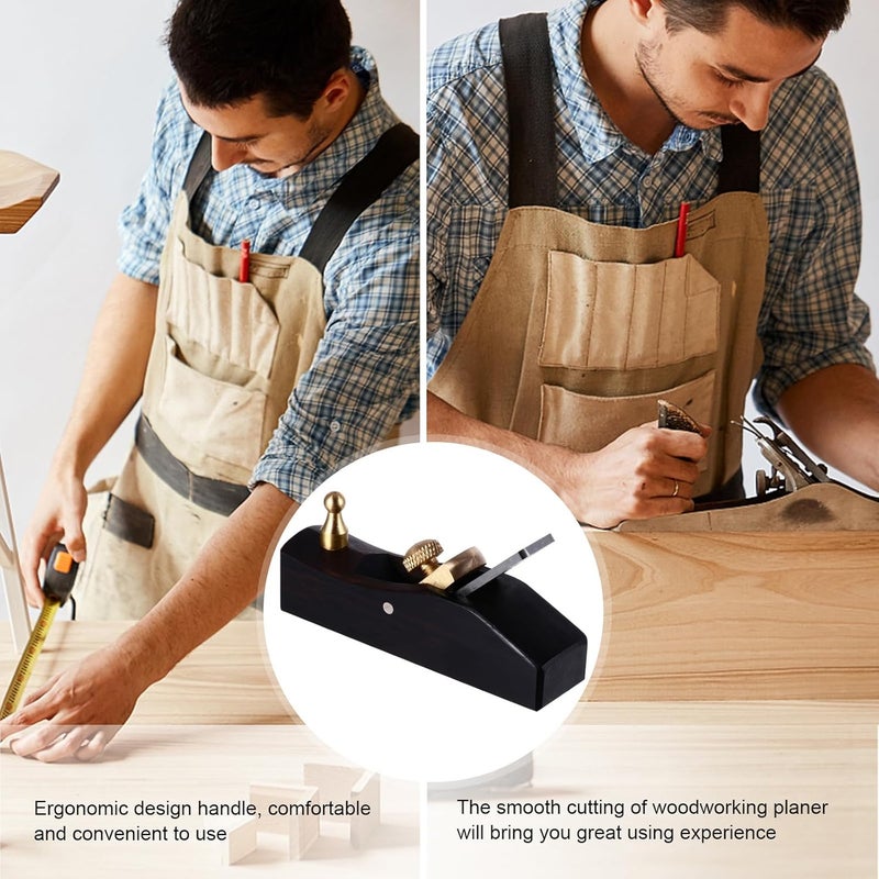 Wood Craft Planer Handheld Carpenter Planer Manual Woodworking Hand Plane Portable Smoothing Tool for DIY Woodworking and Home Use - Image 5