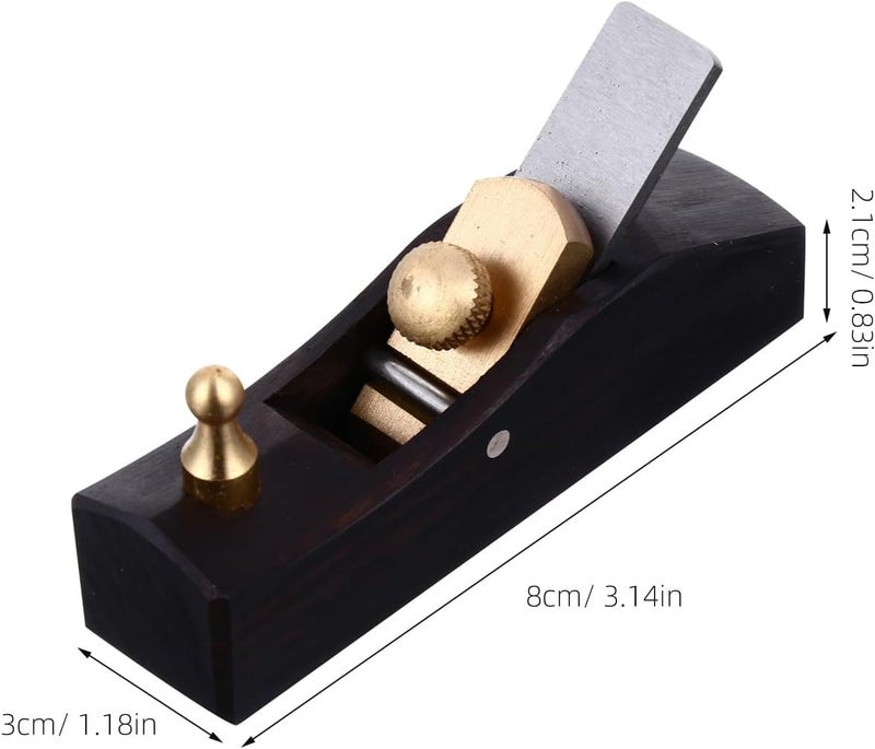 Wood Craft Planer Handheld Carpenter Planer Manual Woodworking Hand Plane Portable Smoothing Tool for DIY Woodworking and Home Use - Image 2