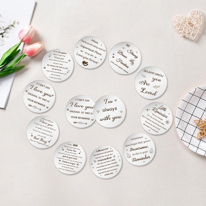 JIOMULIG Valentine's Day Gifts for Him Anniversary Birthday Gifts for Men Long Distance Relationship Gifts Pocket Hug Token I Love You Gifts for Boyfriend Husband Couple Gifts - Image 4