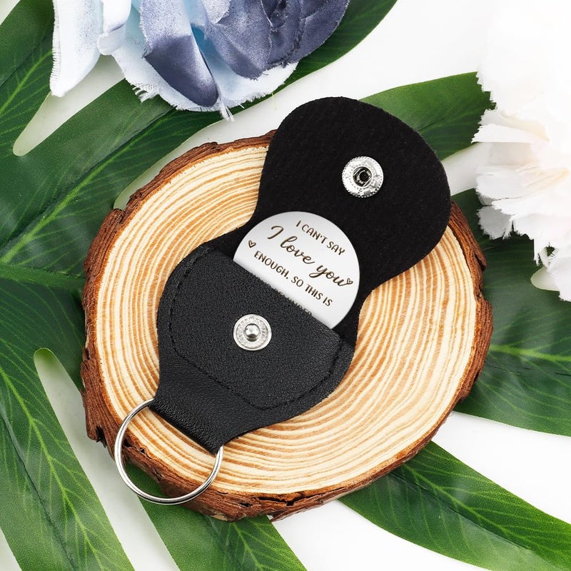 JIOMULIG Valentine's Day Gifts for Him Anniversary Birthday Gifts for Men Long Distance Relationship Gifts Pocket Hug Token I Love You Gifts for Boyfriend Husband Couple Gifts - Image 5