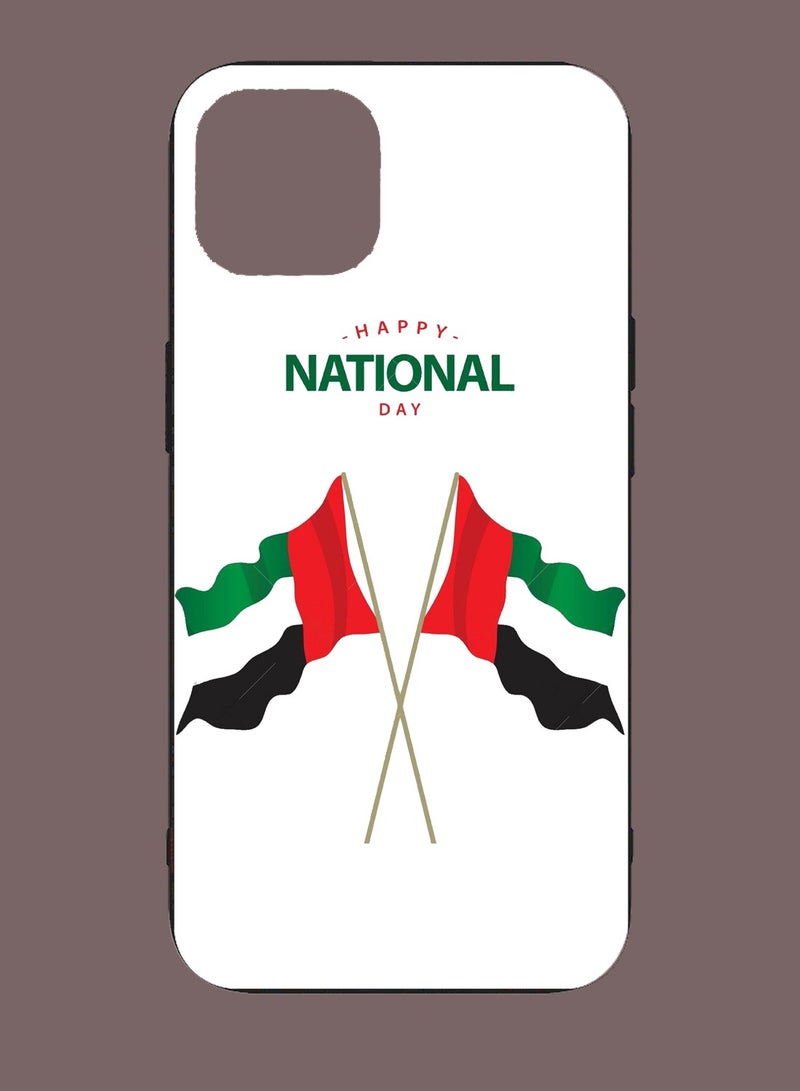 Service Zone Protective Mobile Back Cover Happy UAE National Day For iPhone 15 Plus - Image 2