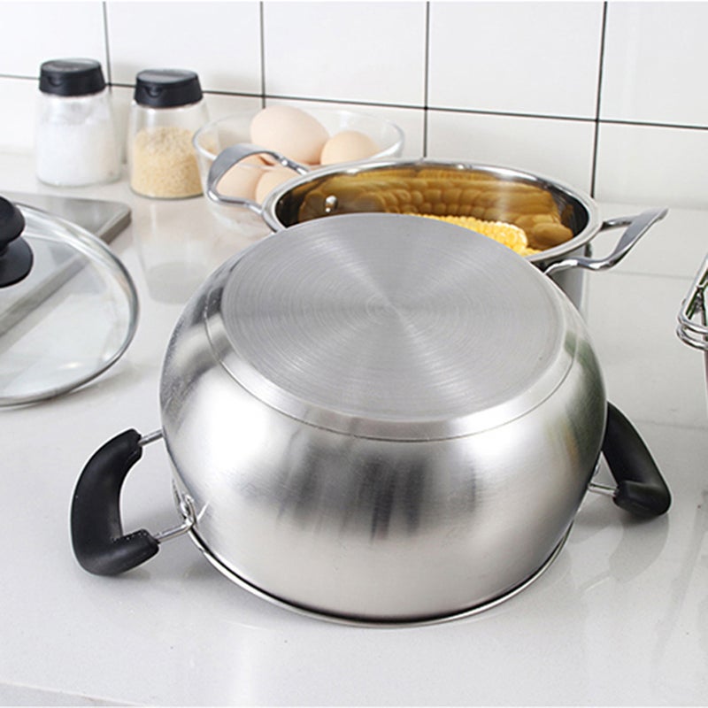 Stainless Steel Pot Glass Vented Lid Set Safe and Durable - Image 4