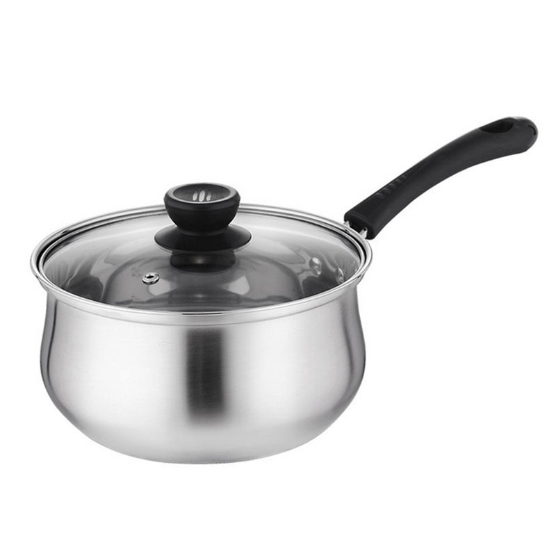 Stainless Steel Pot Glass Vented Lid Set Safe and Durable - Image 1