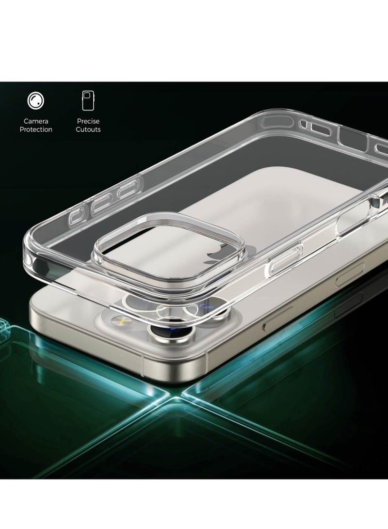 GREEN LION iPhone 16 Pro Max Delgado PC Case / Anti-Fingerprint / Anti-Yellowing / Anti-Scratch / HD Clarity / Slim Fit / Precise Cutouts / Daily Protection / Eco-Friendly Material - Clear - Image 1