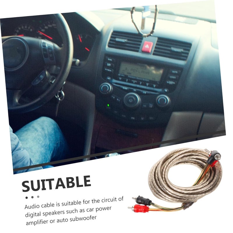 Pure Copper Car Audio Subwoofer Cable Power Amplifier Speaker Wire Enhanced Bass - Image 5