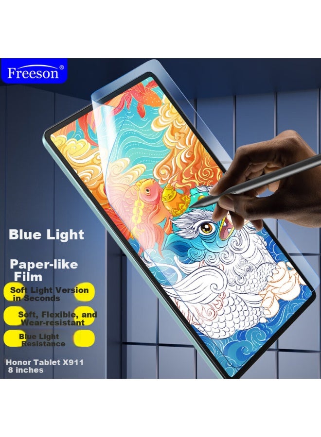 Freeson Anti-Blue Light Matte Screen Protector For Honor Tablet X9 11-Inch Model, Smooth Drawing And Writing, Paper-Like Film - Image 1