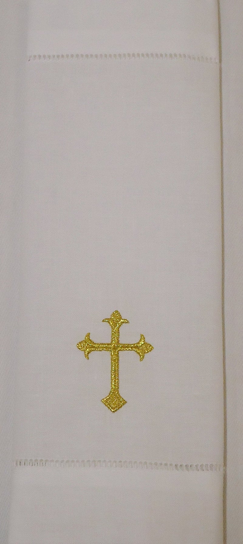 Integrity Designs Baby Baptism Cloth with Gold Cross - Image 2