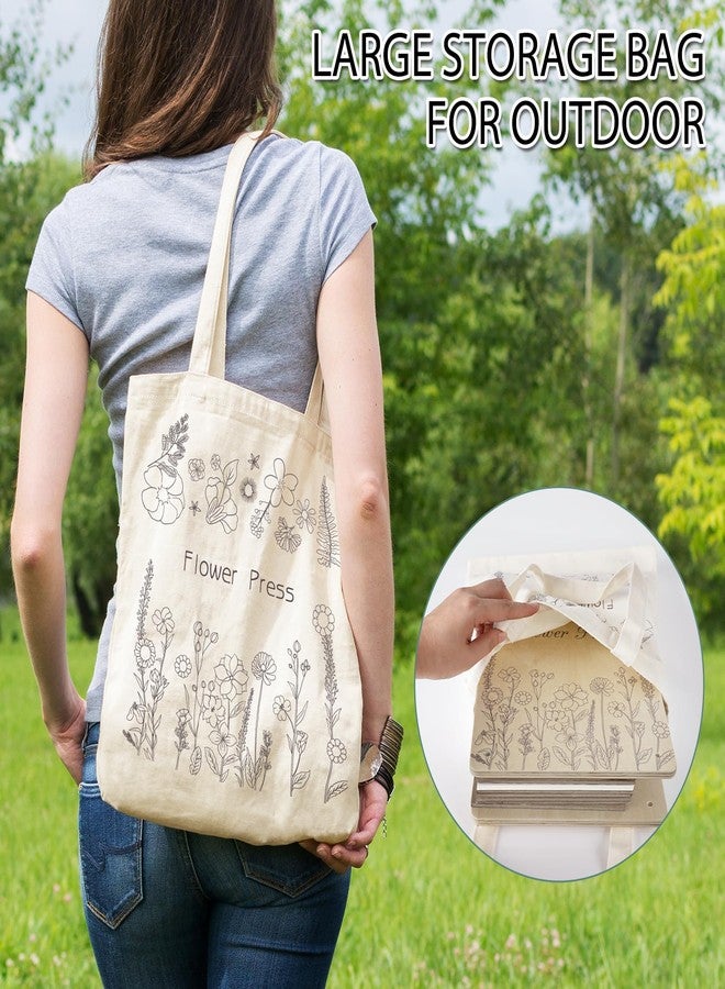 Dreamon Large Flower Press Kit - 11.8" x 8.3" 10 Layers DIY Wooden Flower Pressing Kit with Storage Bag Arts and Crafts Kits for Adults & Teens, Great Gift for DIY Arts and Crafts Lovers - Image 5