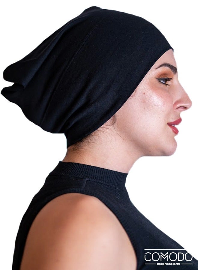 Comodo Syrian UnderScarf Open_End  black