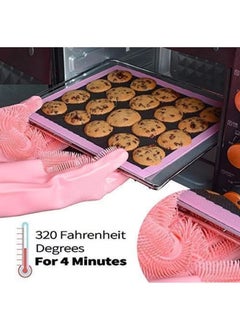 JAJEEK FLOPRO Silicone Scrubbing Gloves with Textured Palms and Fingers – Heat-Resistant, Durable & Flexible Cleaning Gloves for Kitchen, Dishes, Pet Care & Household Use – Easy to Clean, Reusable & Eco-Friendly Design  - Image 2