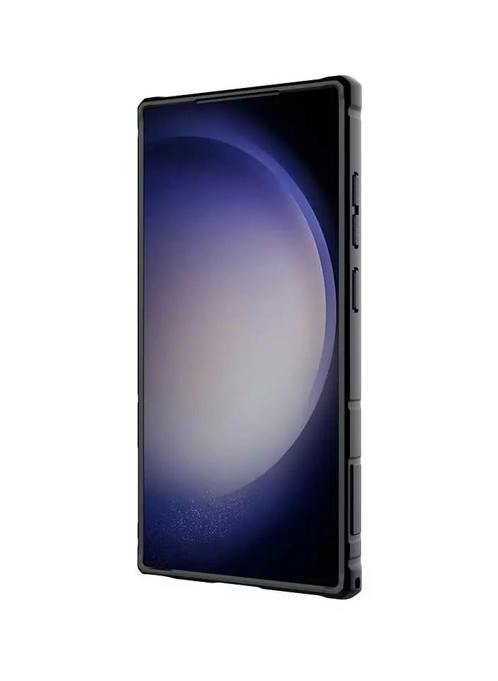 Nillkin CamShield Armor Prop Magnetic Case for Samsung Galaxy S24 Ultra (6.8") – 360° Protective TPU + PC Cover with Kickstand, Camera Lens Shield, Anti-Drop Airbags & Rugged Grip Design - Image 4