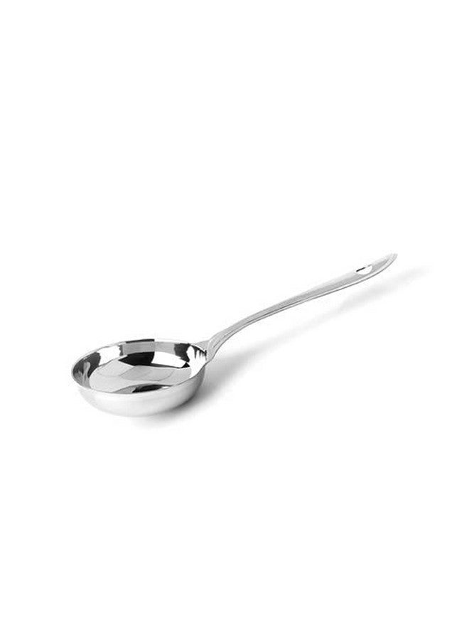 Dynore Round Stainless Steel Dosa Batter Spatula/Dosa Ladle Spoon/Dosa Laddle Spoodle, 21 Cm - Image 2