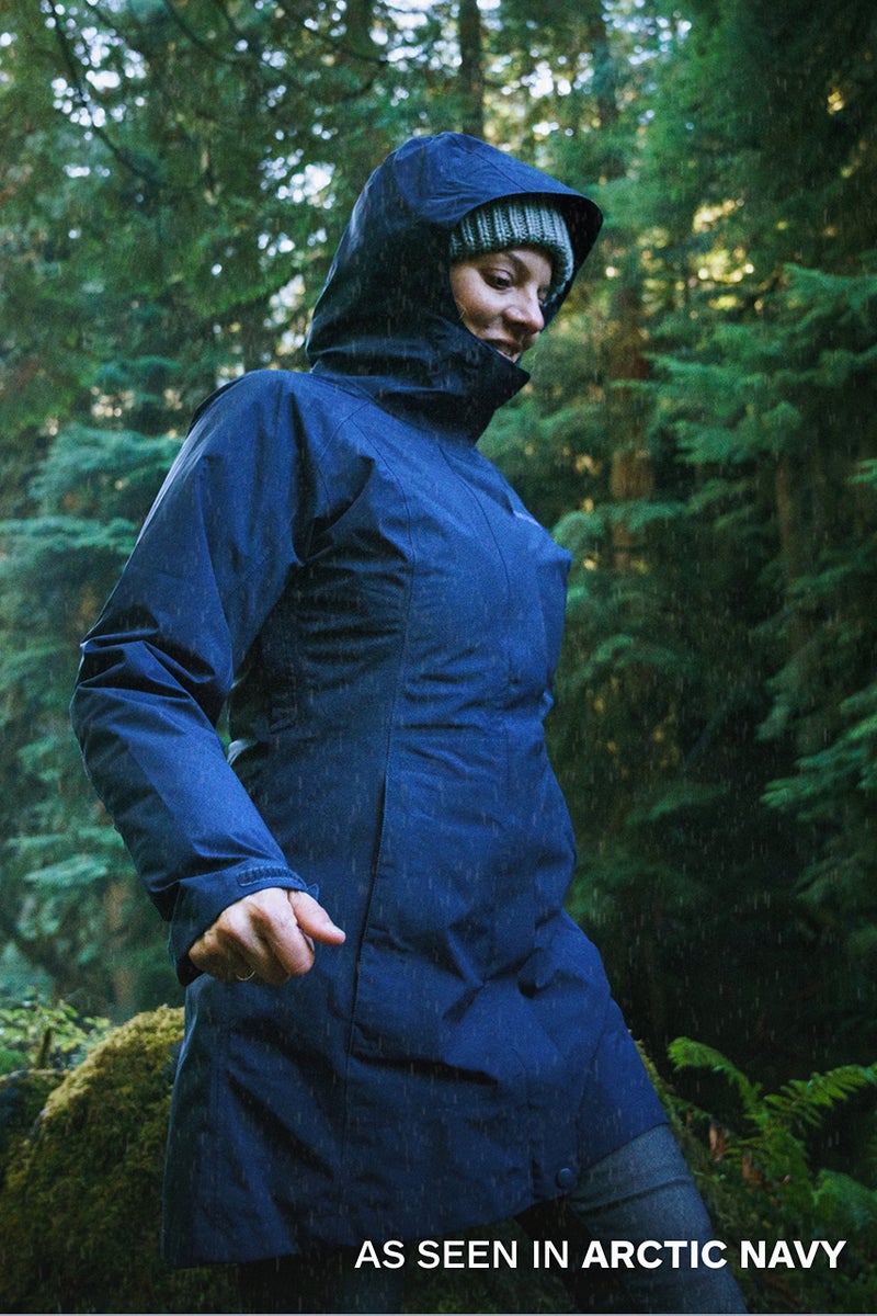 MARMOT Women's Essential Lightweight Waterproof Rain Jacket, GORE-TEX with PACLITE Technology, Dark Raspberry, X-Small - Image 2