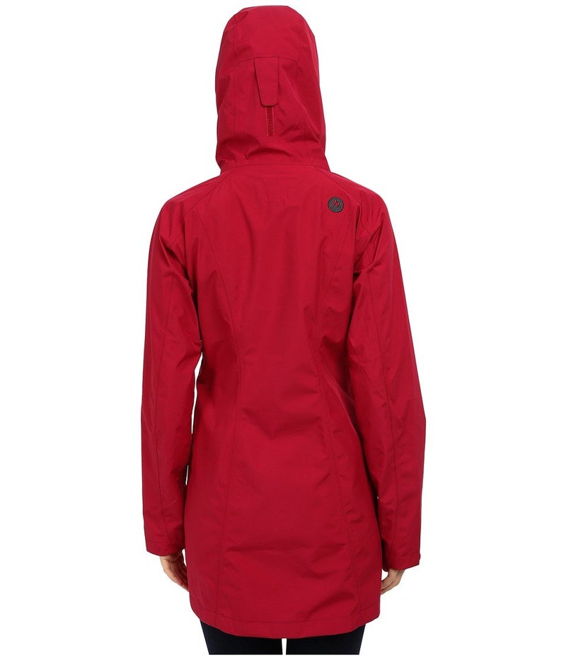 MARMOT Women's Essential Lightweight Waterproof Rain Jacket, GORE-TEX with PACLITE Technology, Dark Raspberry, X-Small - Image 4