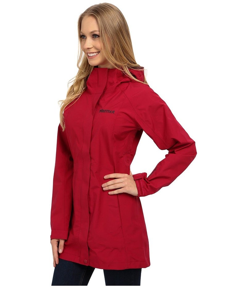 MARMOT Women's Essential Lightweight Waterproof Rain Jacket, GORE-TEX with PACLITE Technology, Dark Raspberry, X-Small - Image 3