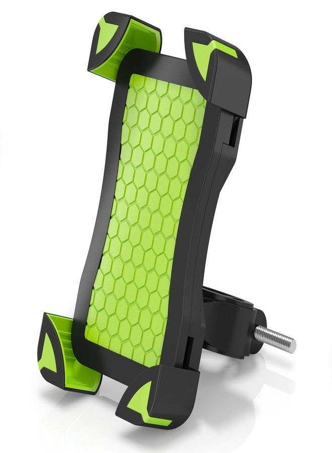 ARTIX Bicycle Mount Phone Holder for Bike, Cradle Stand Features 360 Rotation Capability and Universal Clamp for iPhone/Android/Samsung/Nexus (Green) - Image 1