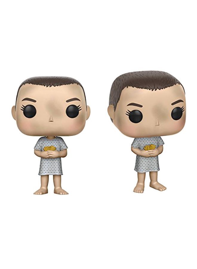 NIBEMINENT POP! Television Stranger Things Eleven Hospital Gown Bobblehead Figure 23.37x12.95x10.41cm - Image 2