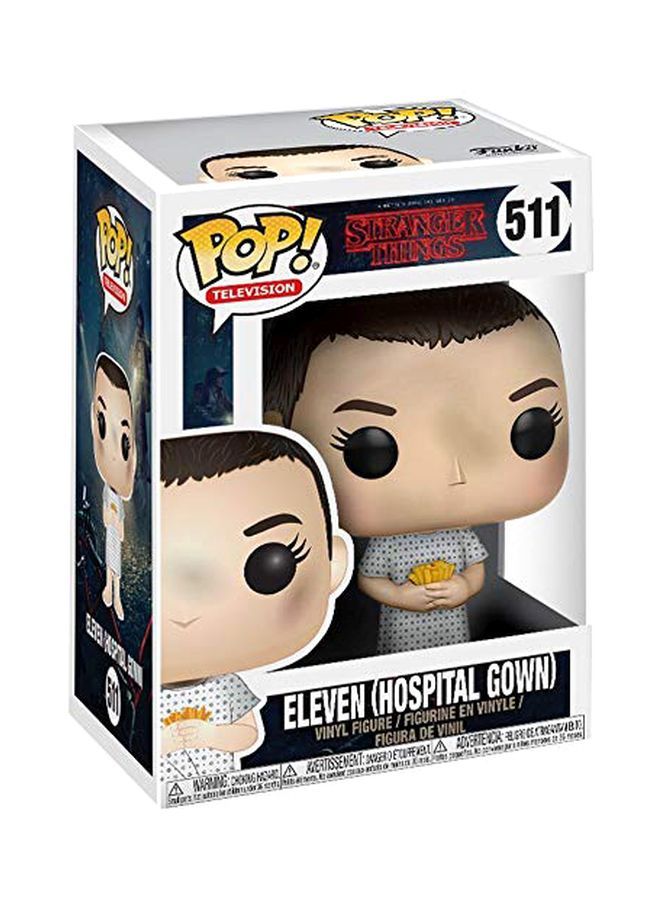 NIBEMINENT POP! Television Stranger Things Eleven Hospital Gown Bobblehead Figure 23.37x12.95x10.41cm - Image 4